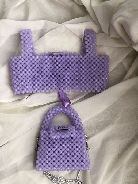 Petit sac en perles