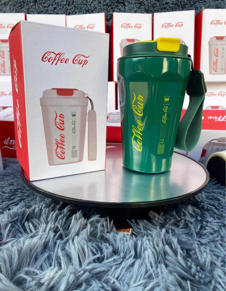 Tasse à café thermos colorée