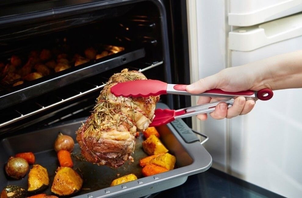 Pince de cuisine en silicone