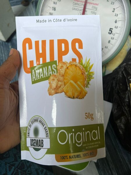 Chips d'Ananas Bio USEMAB