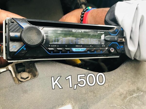 Sony car radio