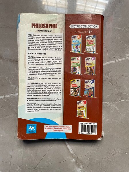 Livre de Philosophie BAC 2022