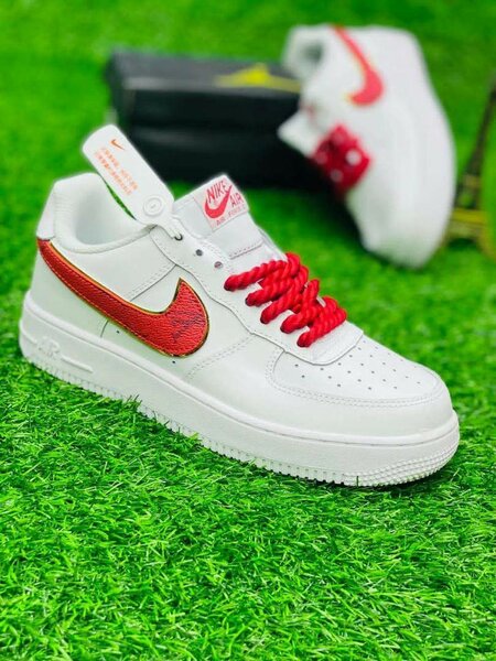 Sneakers Nike Air Blanc Rouge