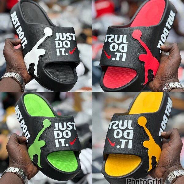 Claquettes colorées sport