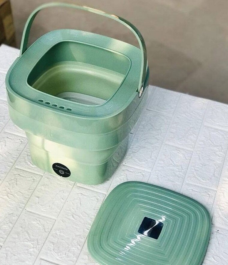 10W 1KG ELECTRIC PORTABLE FOLDABLE MINI WASHING MACHINE