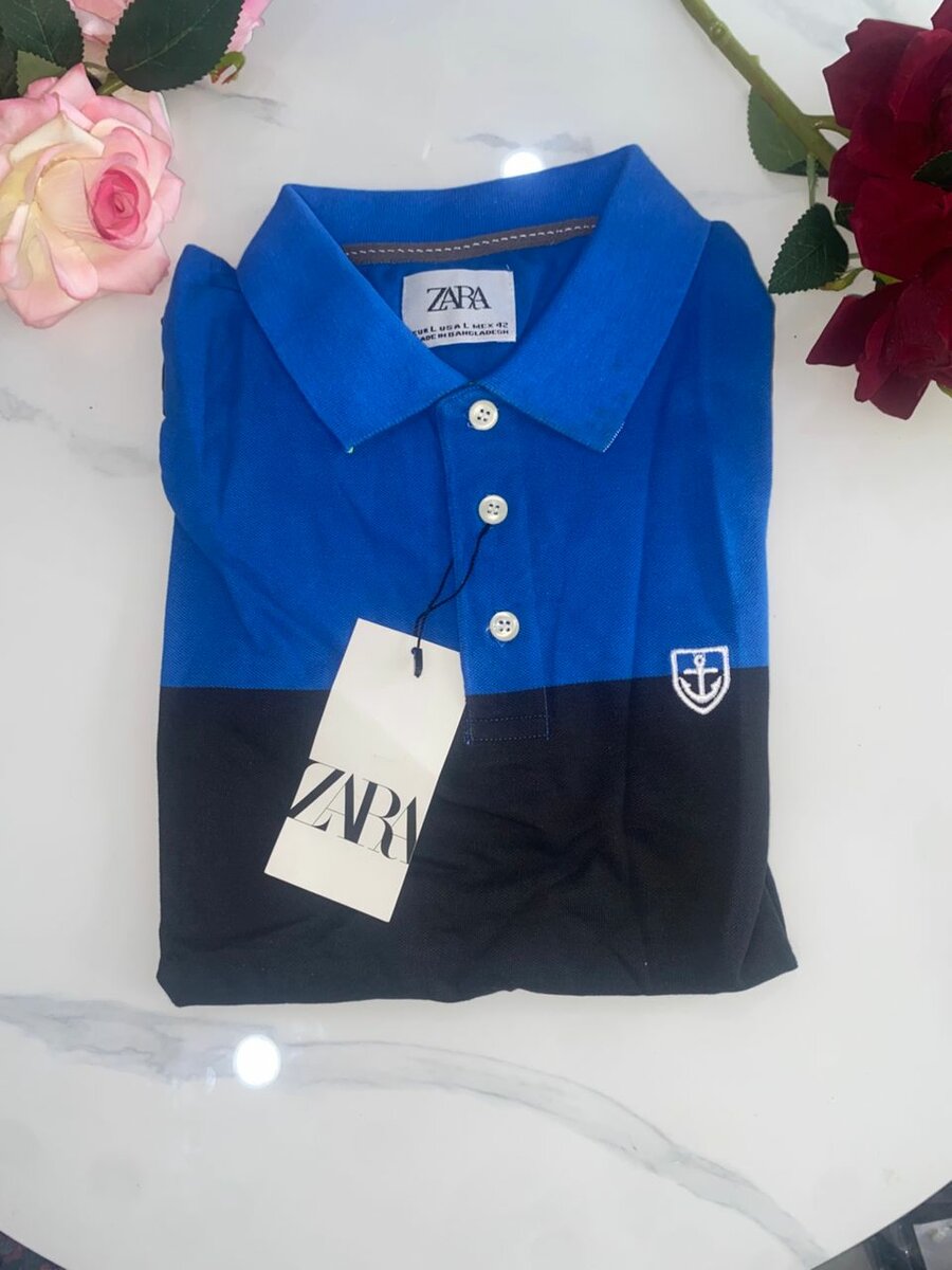 Polo ZARA homme élégant