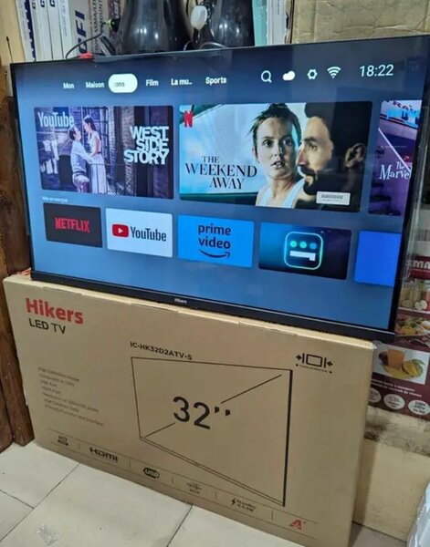 Téléviseur LED 32" Hikers