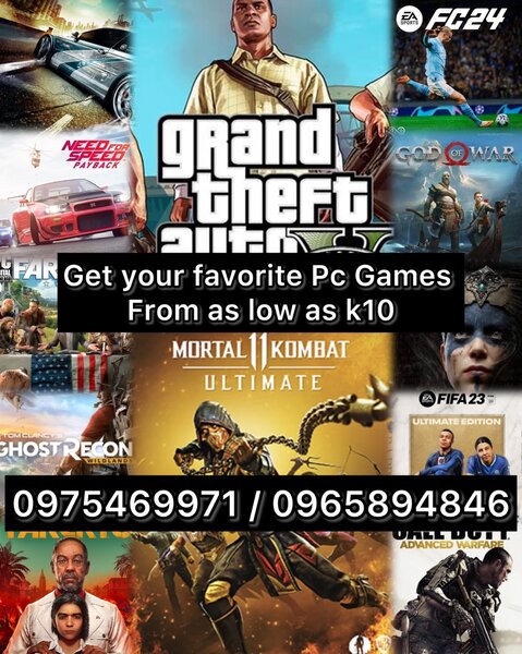 Pc games from as low as k10