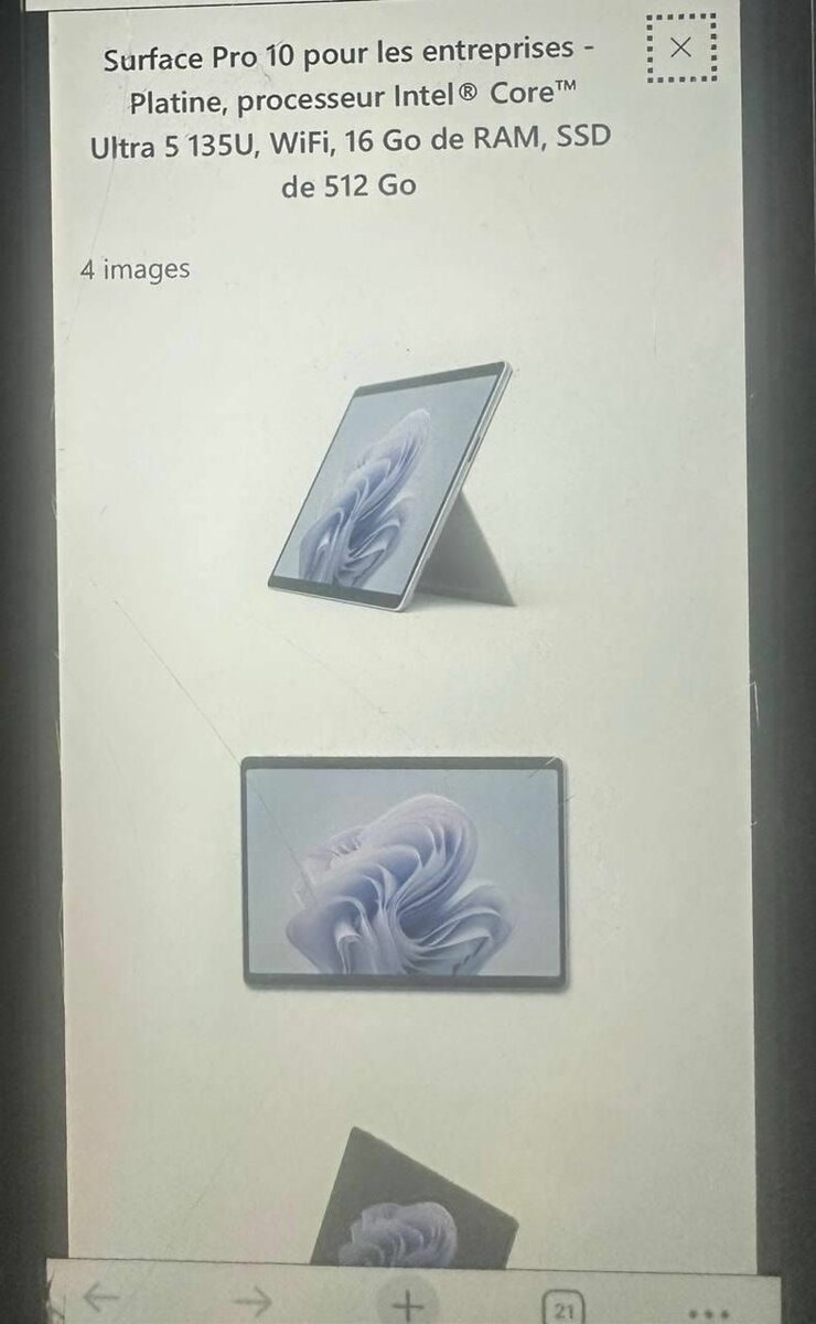 SURFACE PRO 10 CORE ULTRA 5