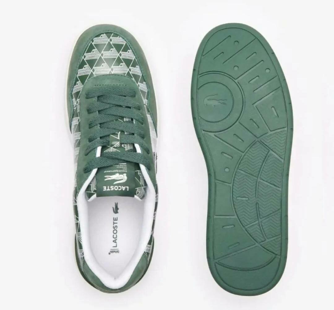 Baskets vertes Lacoste style