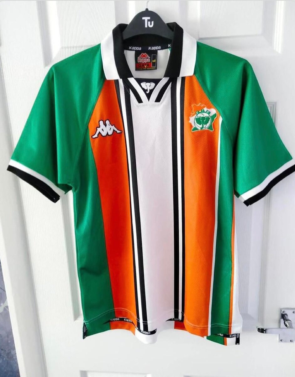Veste et maillots Côte d'Ivoire