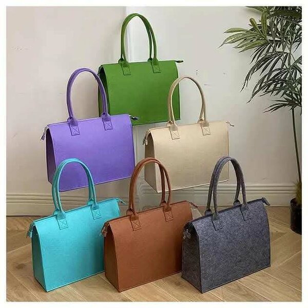 Sac feutre avec fermeture