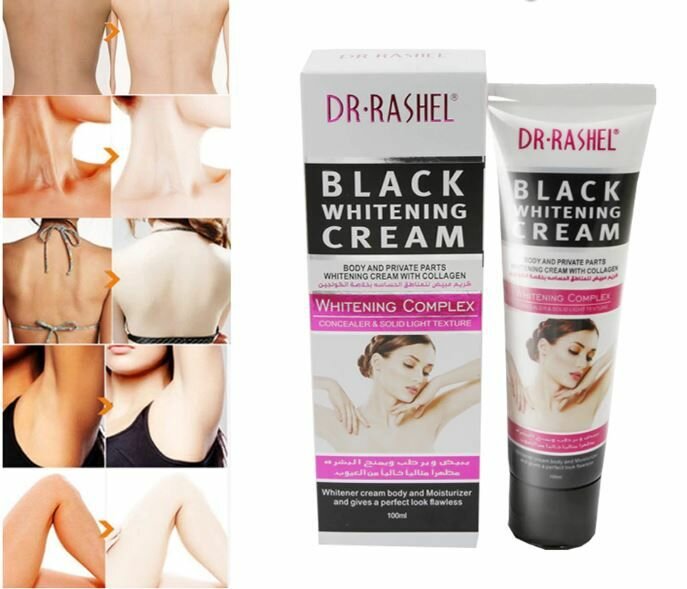 Dr.Rashel Black Whitening Cream with Collagen DRL-1356