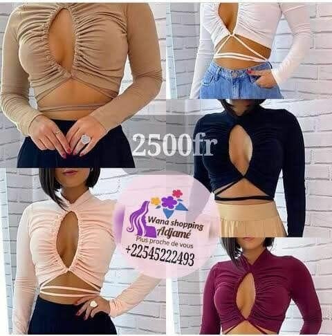 Haut Femme Chic à Lacets