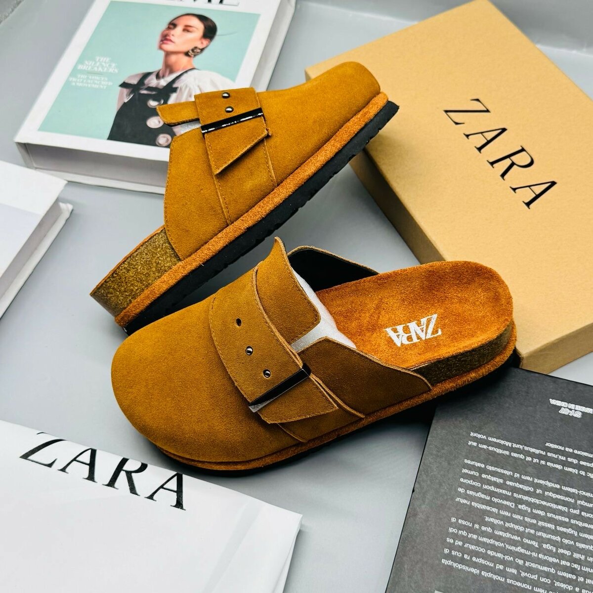 New Quality Zara Suede Half shoes available