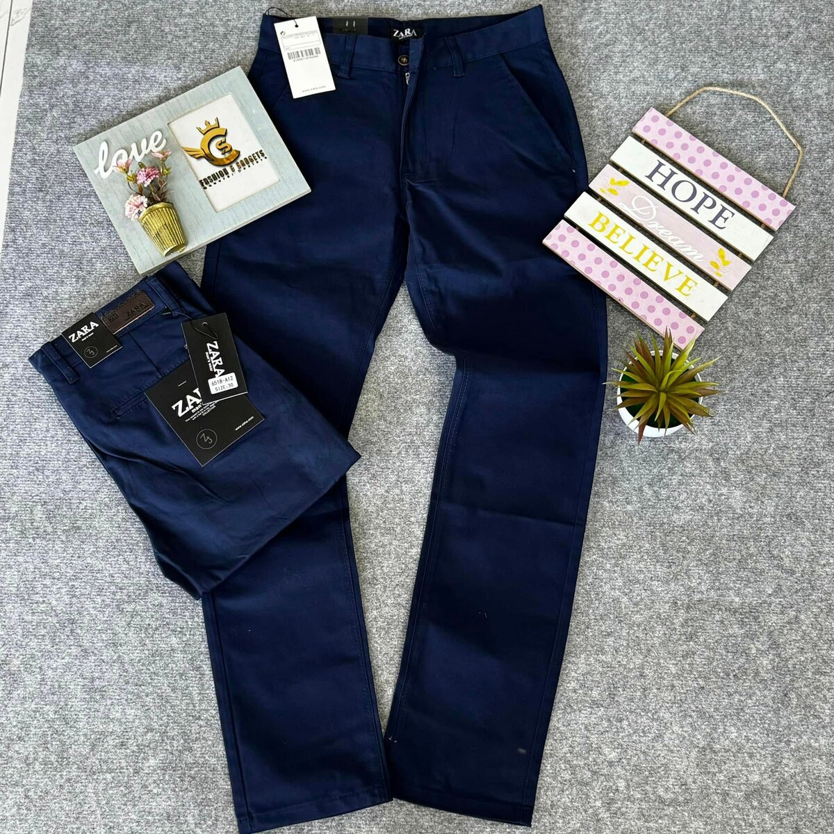 ELASTICATED MEN’S  CHINO