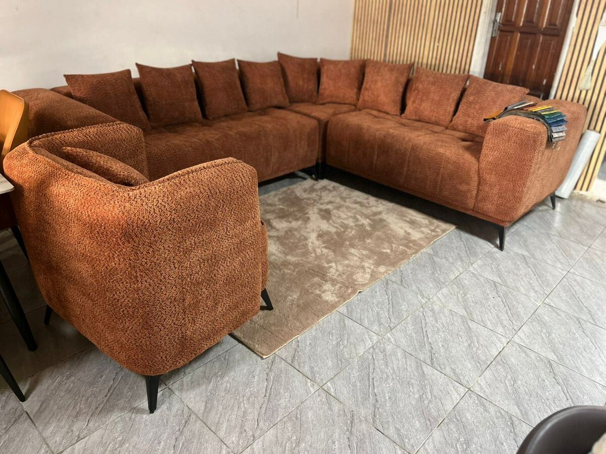 Canapé d'angle moderne