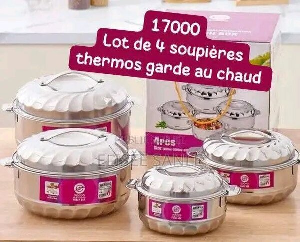 Ensemble de soupières thermos