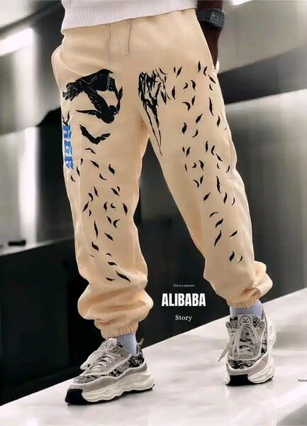 Pantalons streetwear imprimés tendance