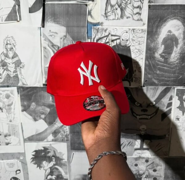 Casquette rouge NY 9FORTY