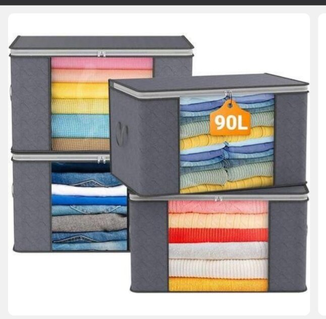 Grand sac de rangement 90L