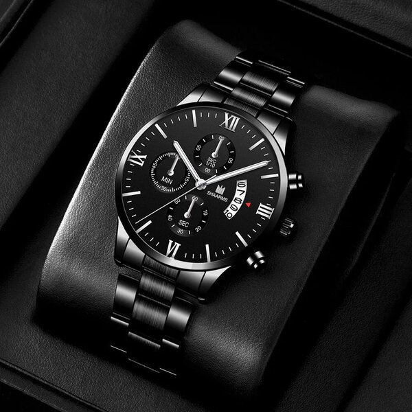 Montre Homme Élégante Noire