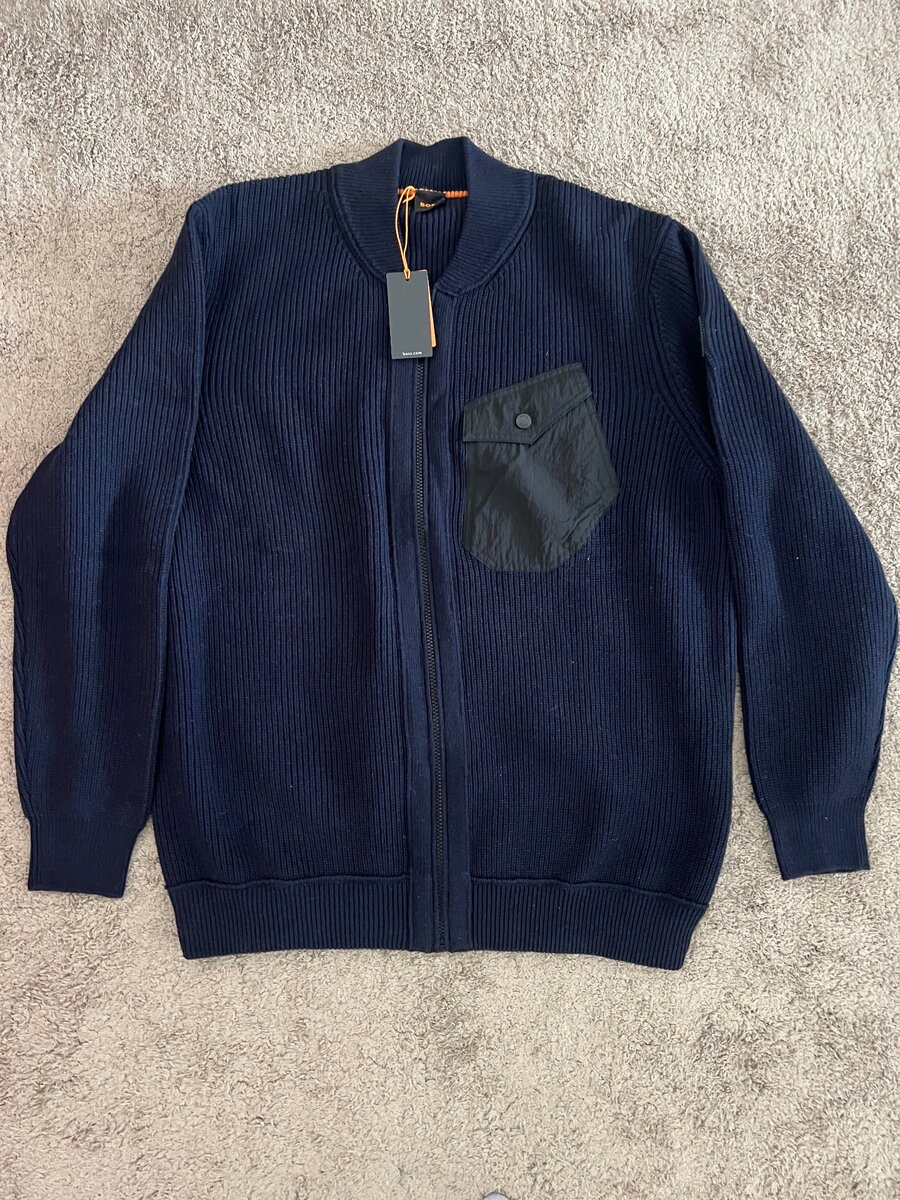 Шерстяной жакет Boss