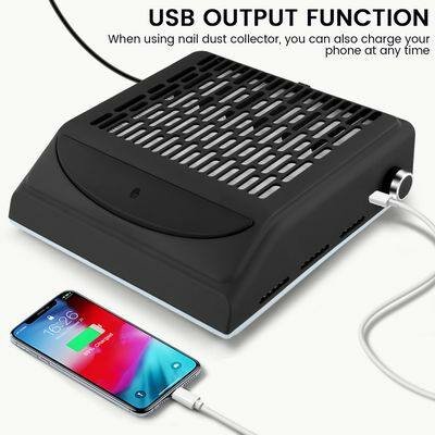 Aspirateur Ongles Professionnelle 100W,Avec Filtre,Usb Inter