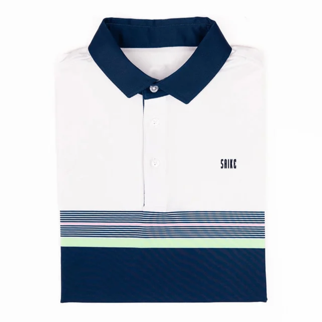 Polo homme à rayures chic