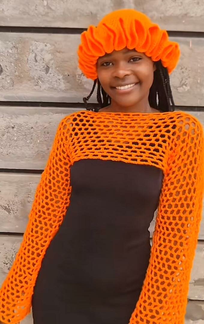 Pull tricoté coloré