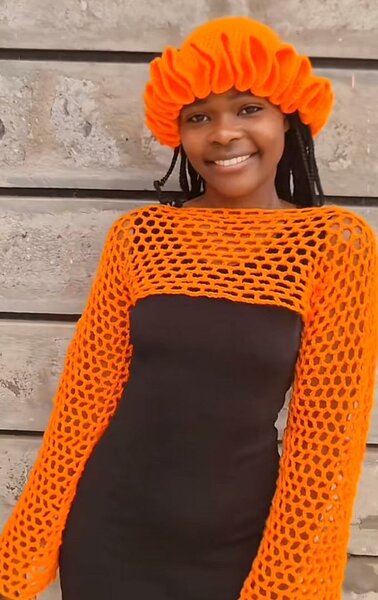 Pull tricoté coloré