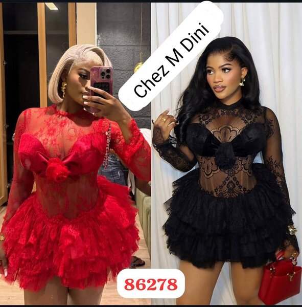 Robe en dentelle sexy soirée