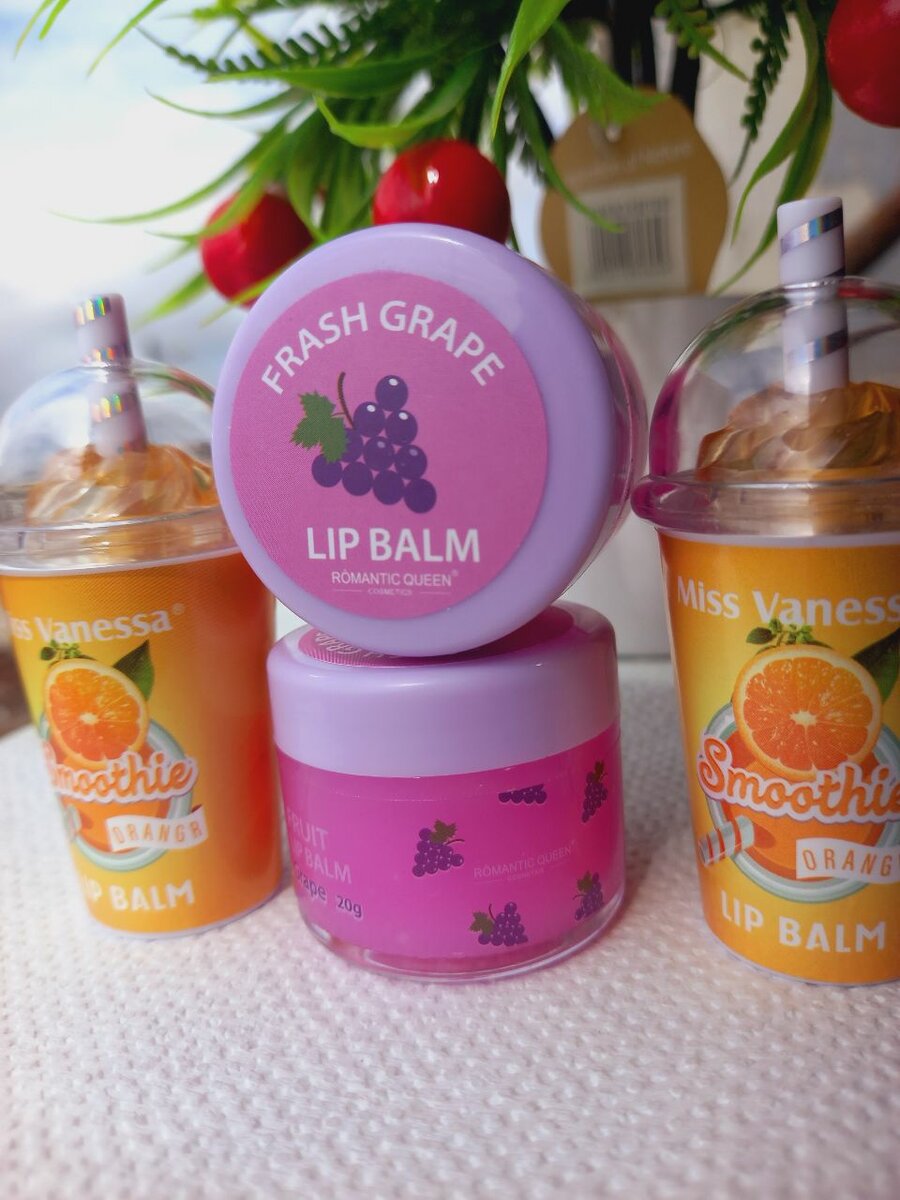 3 Baume à Lèvres Fruitée