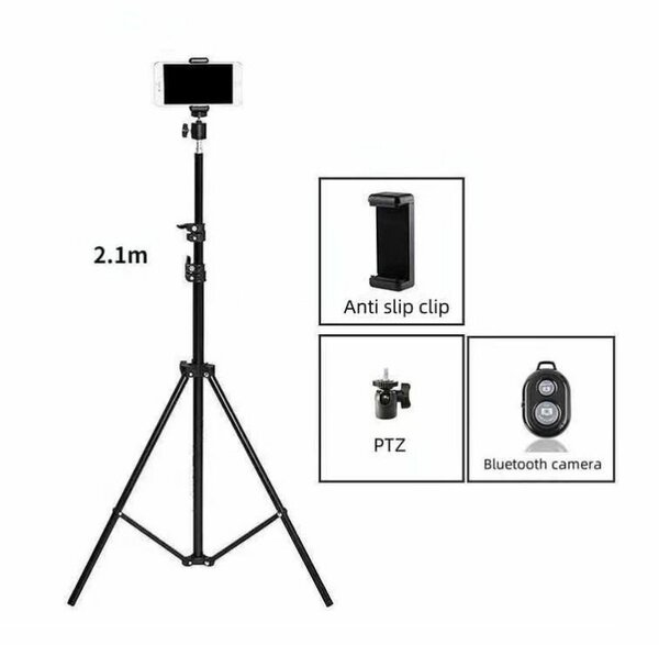 Trépied Réglable 2.1m Bluetooth
