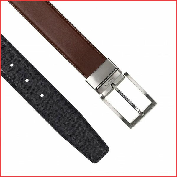 Ceinture réversible en cuir