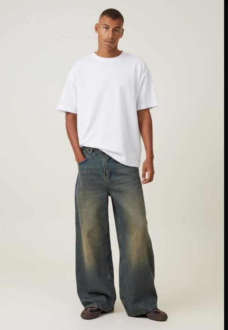 Jean Baggy Homme Vintage