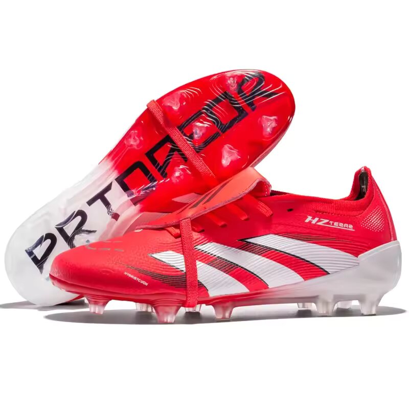 Chaussures de football rouges