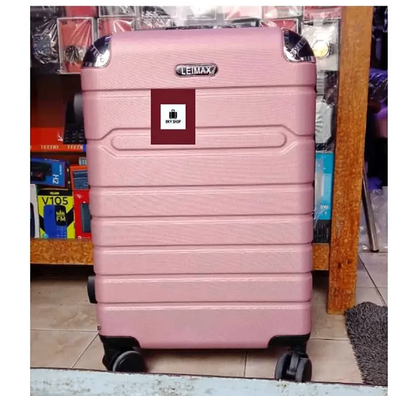 Valise Rigide Rose Léger