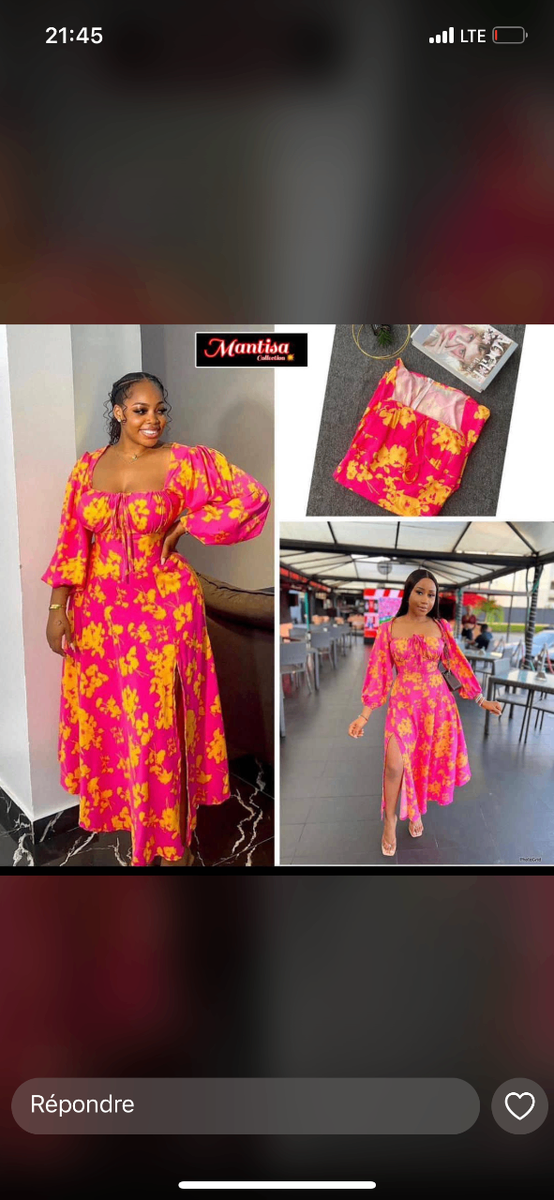 Robe rayée Tina Fashion