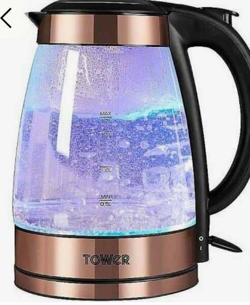 Bouilloire en Verre Électrique