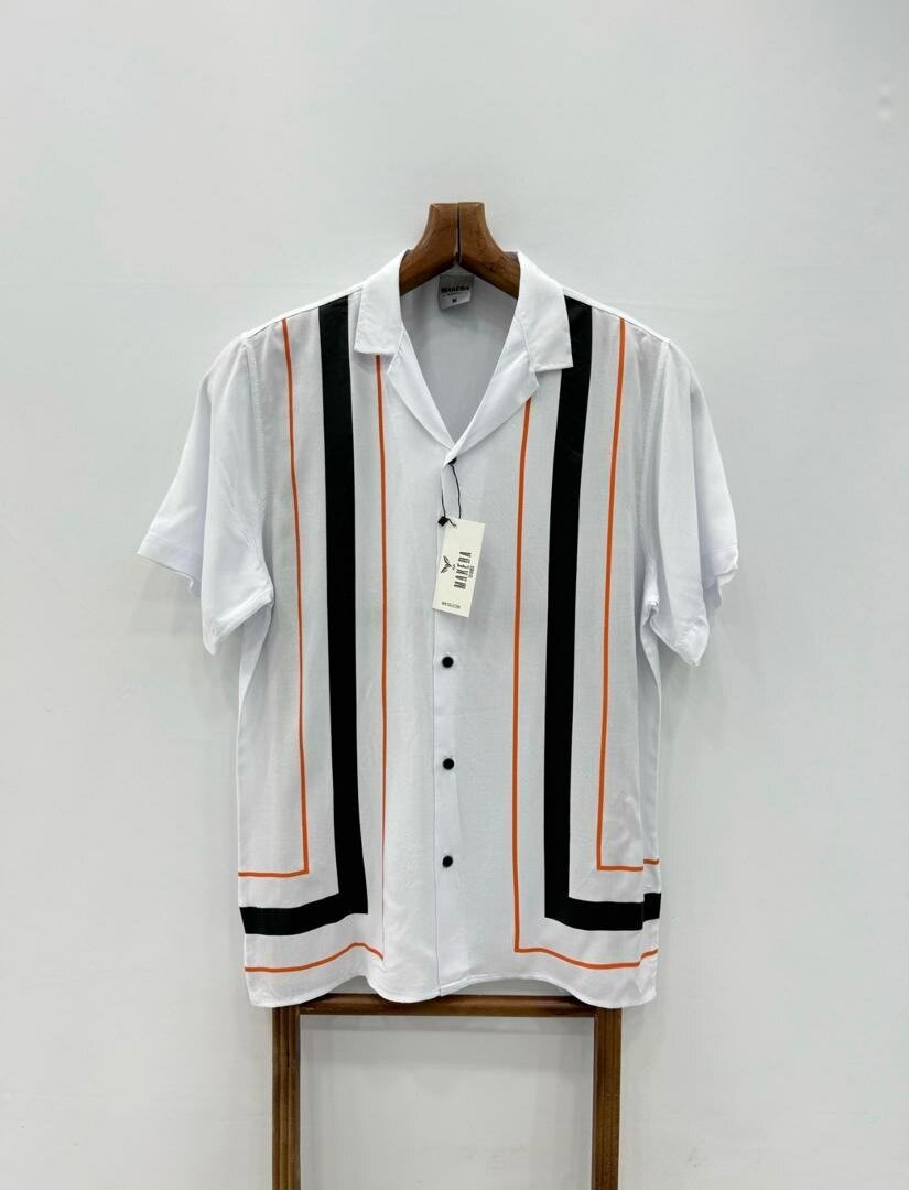 Chemise à rayures vintage