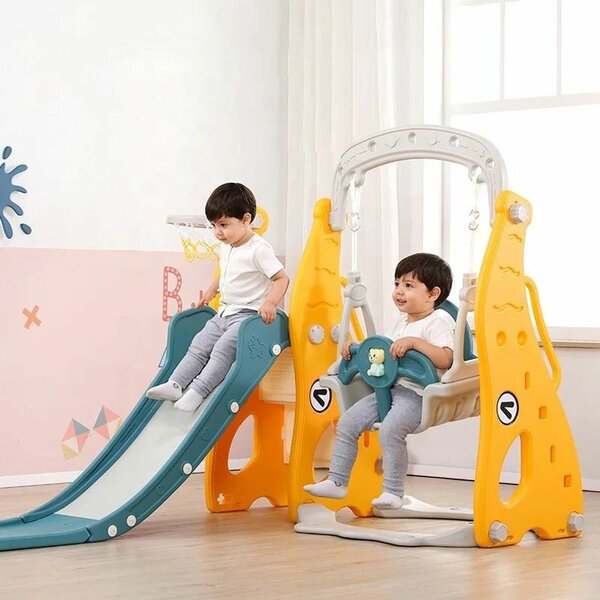 Slide plus swing