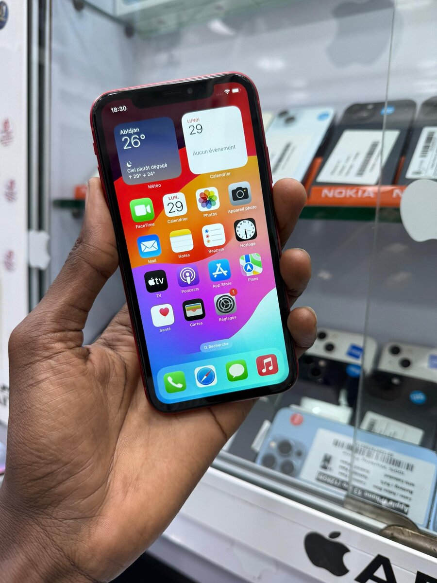 iPhone XR  rouge