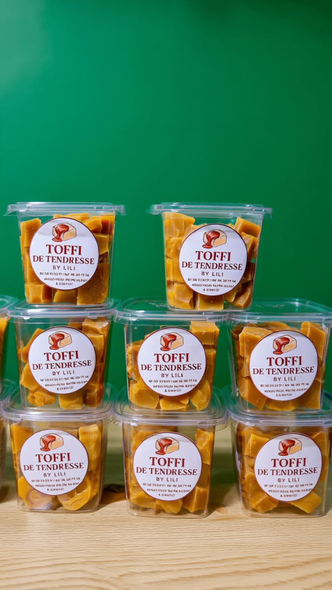 Toffi saveurs gingembre