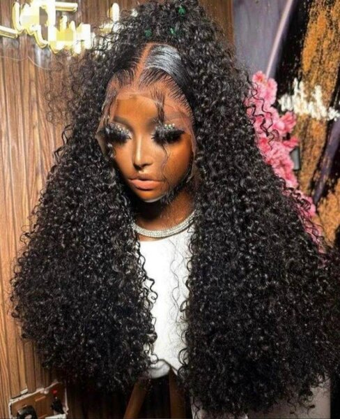 Perruque Bouclée Naturelle