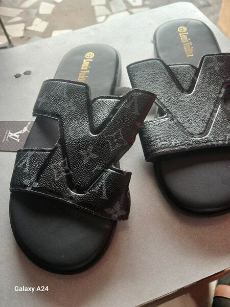 Sandales Noires pour Homme