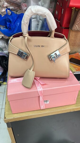 Elegant Beige Handbag