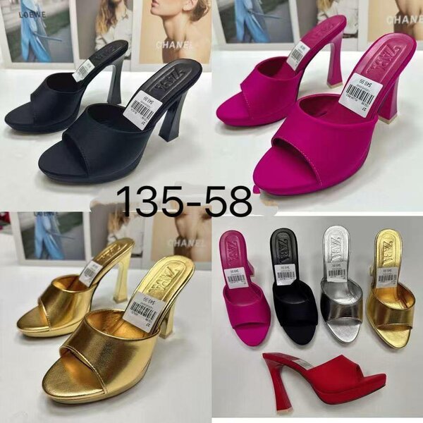 Sandales à talons tendance