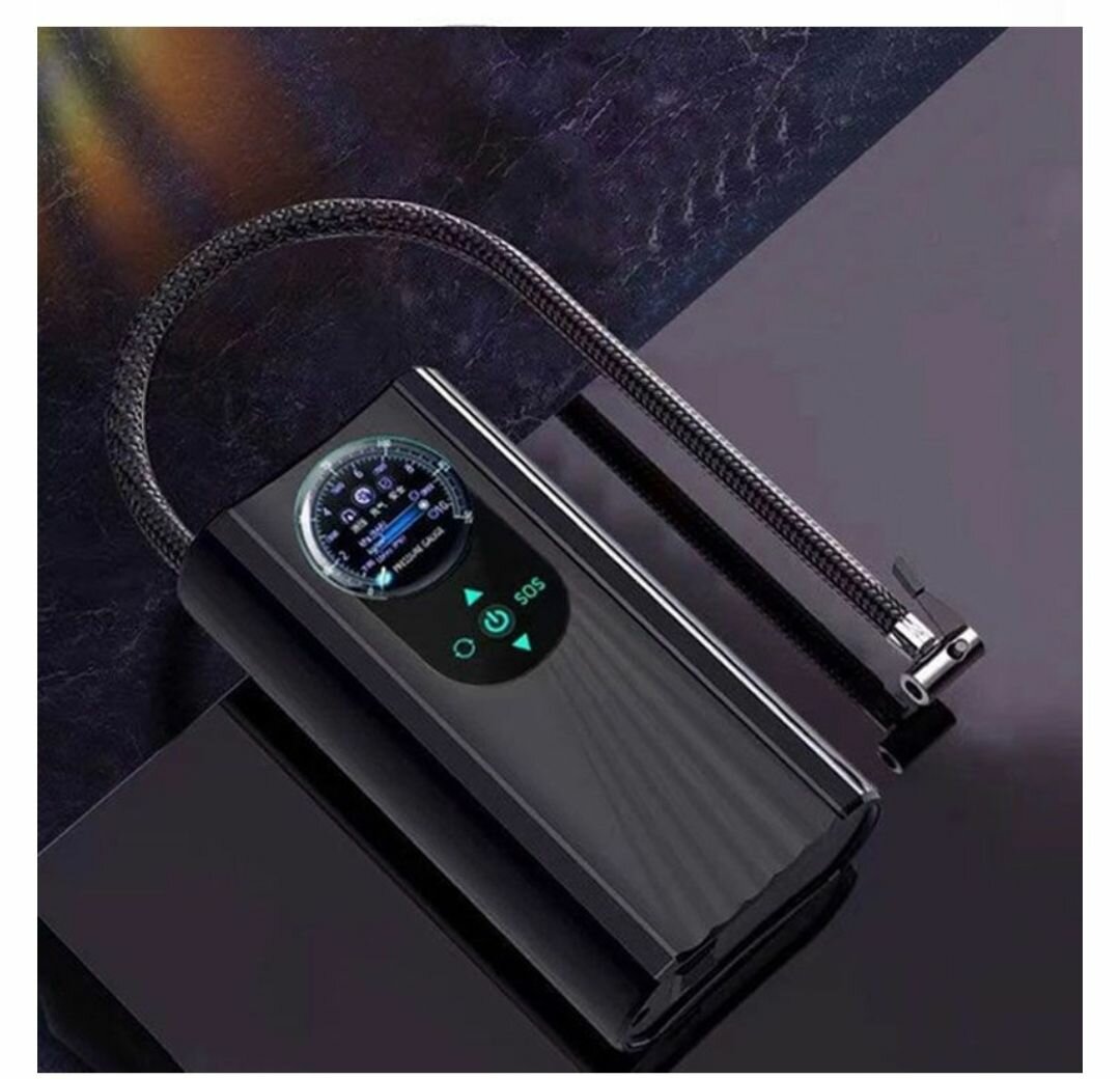 ELECTRIC PORTABLE MINI AIR COMPRESSOR PUMP FOR CAR TIRE