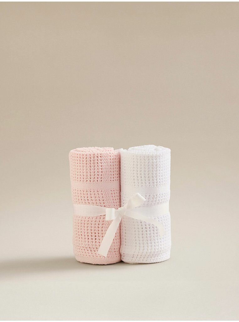 George Baby Cellular Blanket